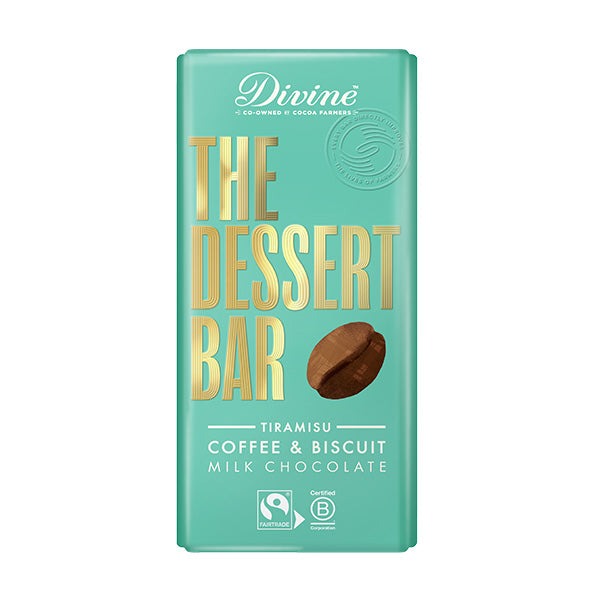 Divine Dessert Bar Tiramisu with Milk Chocolate 38% 10x180g