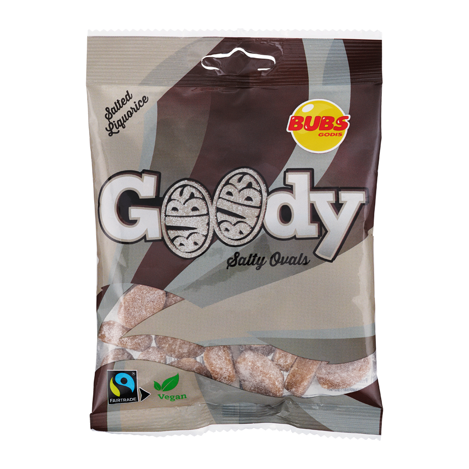 Goody salt skumgodis/vegan 90g 12-p