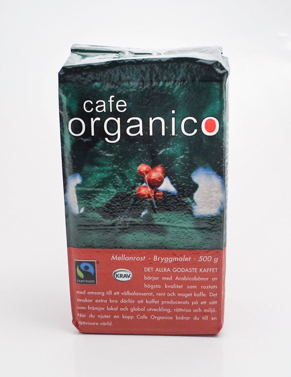 Cafe Org mellanrost KRAV, 500g 12-p