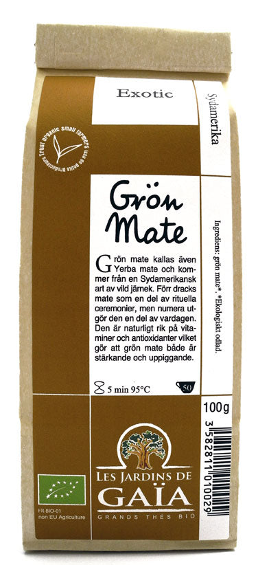 Te mate grönt, EKO 100g 5-p