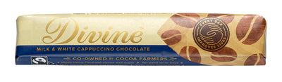 Divine Milk & White Chocolate, Cappuccino, 35g 30-p