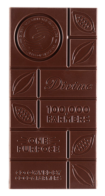 Divine Dark Chocolate 60% with Pink Himalaya Salt, 90g 15-p