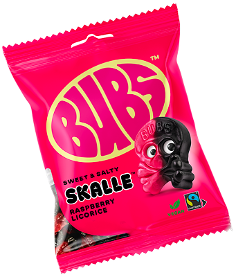 BUBS Hallon/ Lakrits SKALLE 16 x 90g